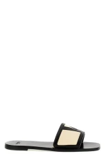 VLogo sandals White/Black Size