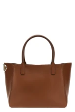 VLogo Side shopping bag Brown Size U