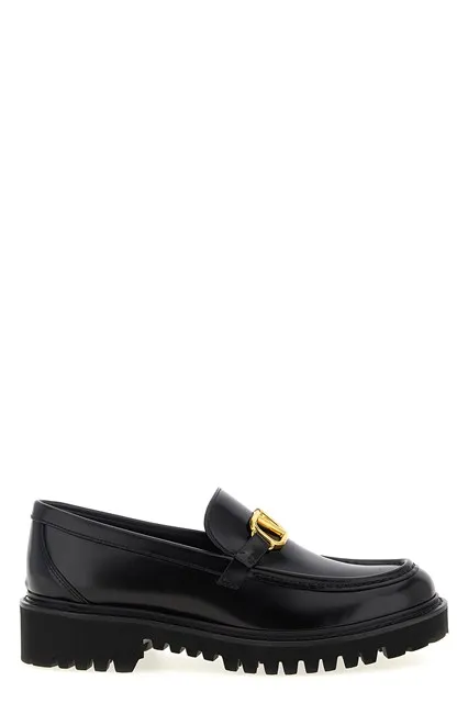 VLogo Signature loafers - Black