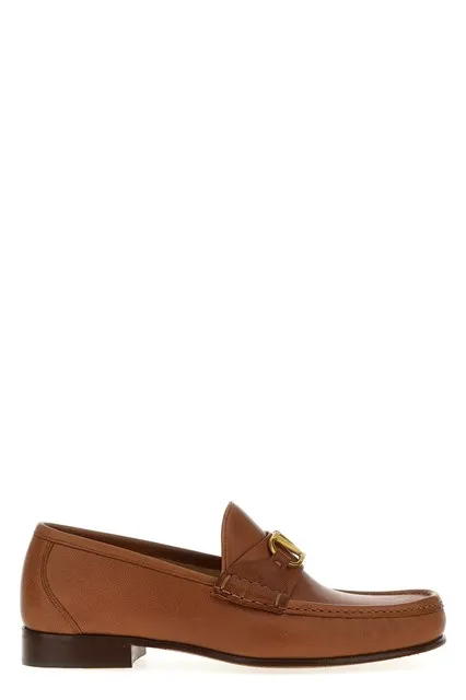 VLogo Signature Loafers - Brown