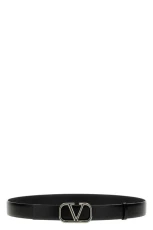 VLogo Signature Mens belt Black Size 95 cm
