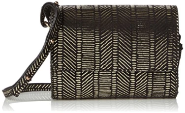 Vmshina Crossover Bag Box Shoulder Bag, Black Gold, One Size Vmshina Crossover Bag Box Shoulder Bag, Black Gold, One Size