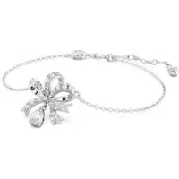 Volta Silver Bow Bracelet - 19.5cm