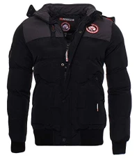 Volva Men - Men's Winter Autumn Jacket - Warm Coat Lining - Comfortable Long Sleeve Windbreaker Jacket - Ideal Elegant Gift Casual Men (Black XXL) Volva Men - Men's Winter Autumn Jacket - Warm Coat Lining - Comfortable Long Sleeve Windbreaker Jacket - Ideal Elegant Gift Casual Men (Black XXL)