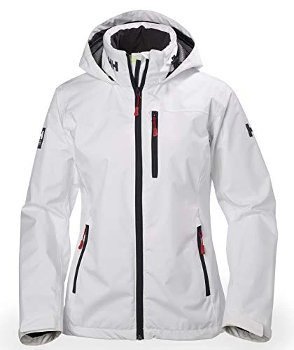 W Crew Hooded Midlayer Jacket Womens White L