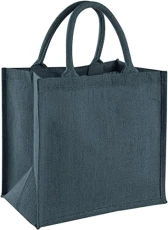 W413 Jute Midi Tote Bag W413 Jute Midi Tote Bag