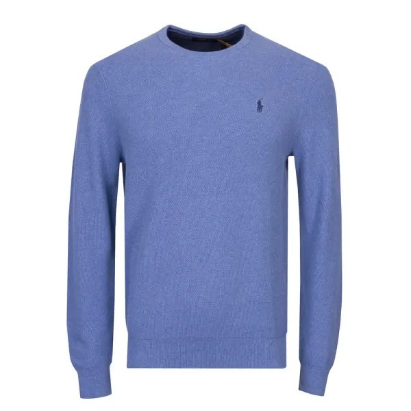Waffle Crew Neck Jumper