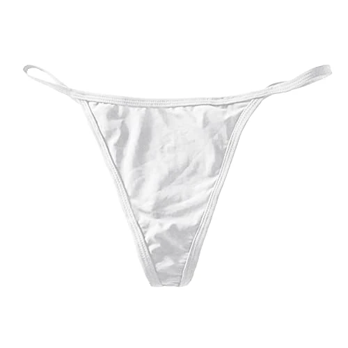 Waist Underwear Floral Sexy Embroidered Women Thin Panties Briefs Seamless Thong Low Hollow Out String G Nighties for Women Sexy Push up White