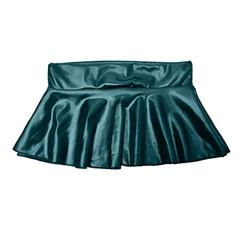 Waist Women Performance Fashion Skirt Small Skirt Costume Tutu Attractive High Skirt Red Ladies Mini Skirt Ladies Sexy, Green, M