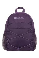 Walklet 6L Rucksack - Reflective Details Casual Daypacks, Bottle Pockets Backpack, Bungee Cords Bag, Shoulder Straps - Best for Picnics, Outdoors Dark Purple Walklet 6L Rucksack - Reflective Details Casual Daypacks, Bottle Pockets Backpack, Bungee Cords Bag, Shoulder Straps - Best for Picnics, Outdoors Dark Purple