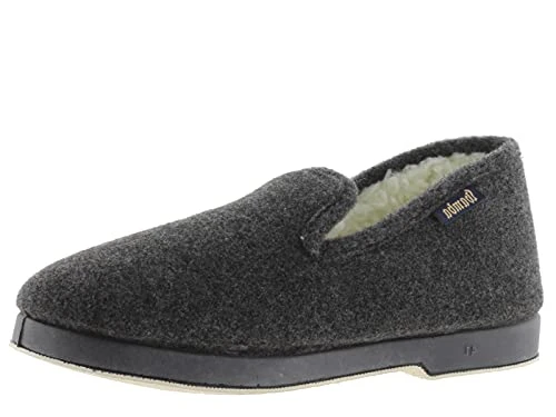 Wamba Confortable Slippers & Sheepskin Interior & Matching Sole 202071 for Men Antracita 43