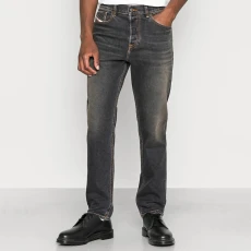 Washed Black 2005 D-Fining Straight Stretch Jeans