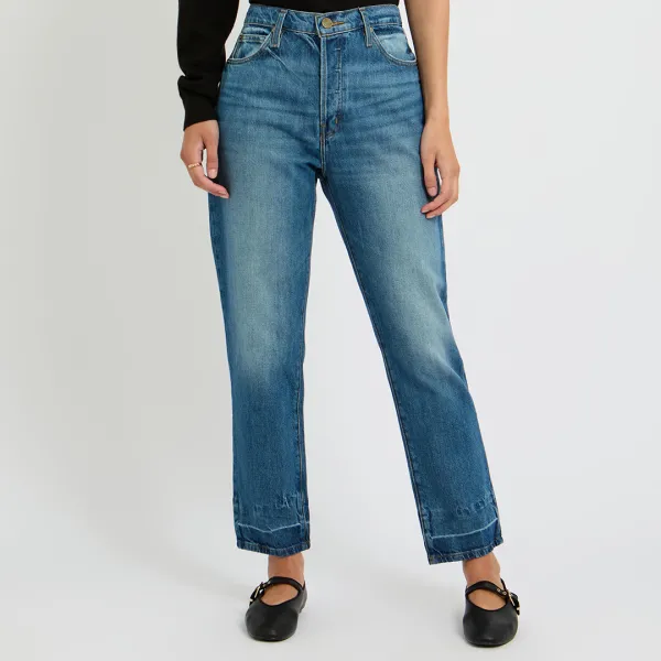 Washed Blue Le Mec Jean - Navy