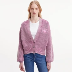 Washed Monologo Cardigan