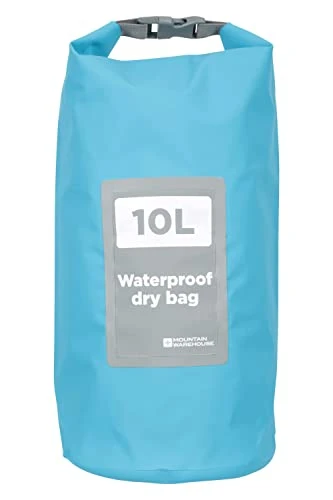 Waterproof Backpack - 10L - Lightweight Dry Bag Backpack with Roll-top Closure - For Hiking, Fishing, Rafting, Swimming, Camping, Boating & Kayaking Bright Blue