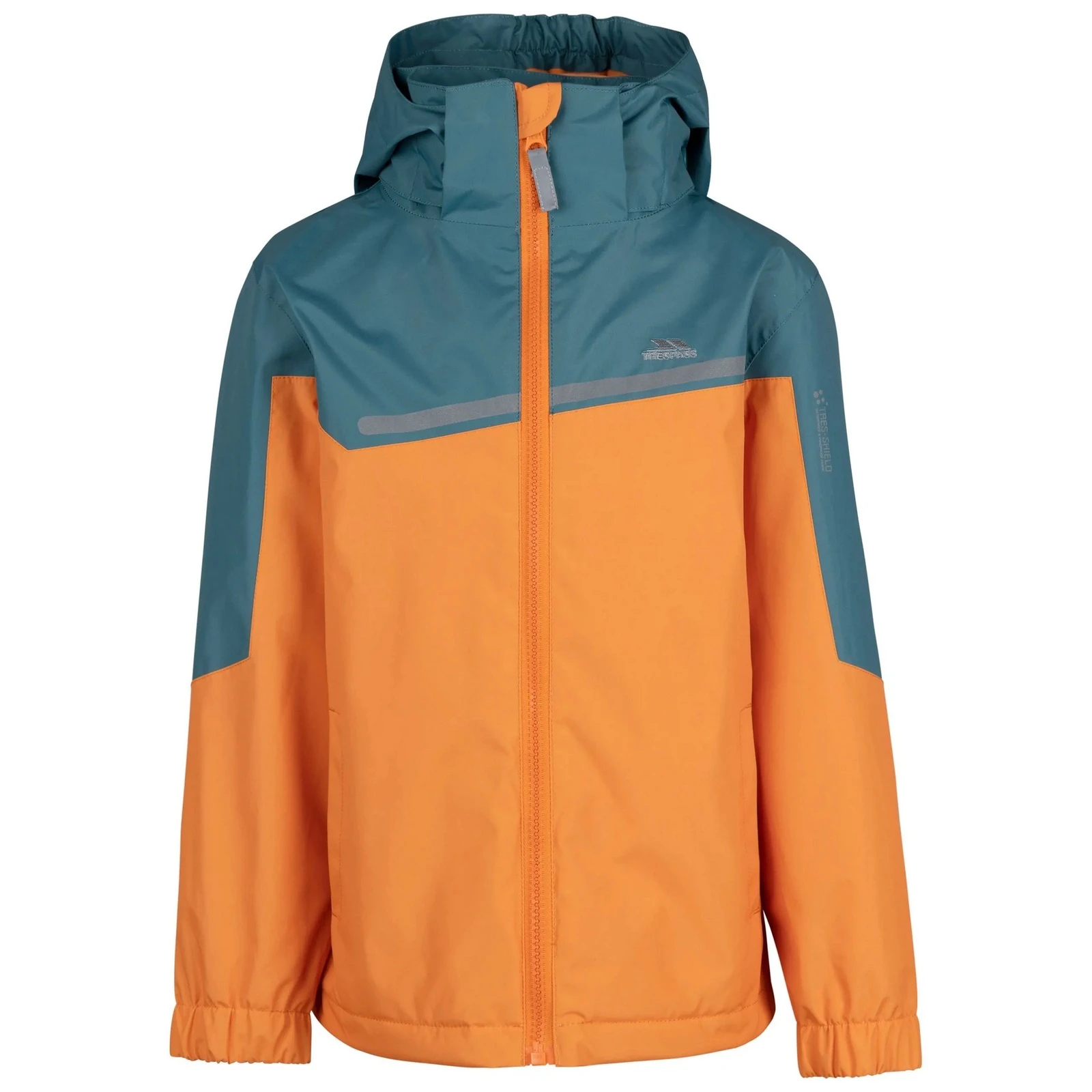 Waterproof Jacket Submerged Mixed Pumpkin Orange/Spruce