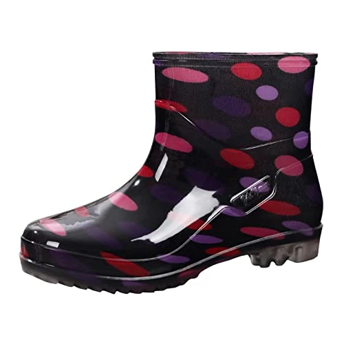 Waterproof Rain Boots Women's Top Rubber Baby Boots Water Women's Rain Boots PVC Rainproof Shoe Rain