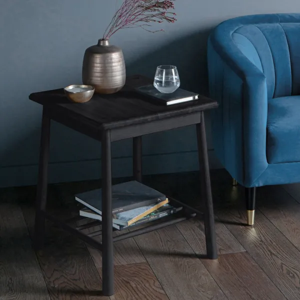 Watson Side Table Black - Multi