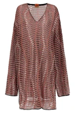 Wave Jacquard Sweater Size