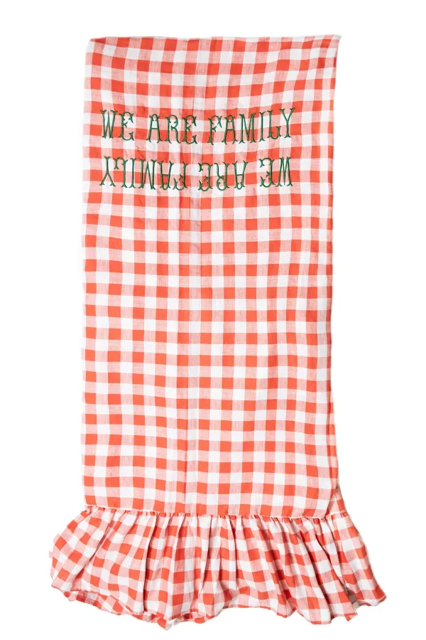 We Are A Family Linen