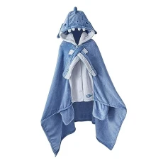 Wearable Throw Wrap Loungewear Oversized Shawl Soft Flannel Warm Cartoon Sleepwear for Women Hooded Blanket Poncho for Office Sofa