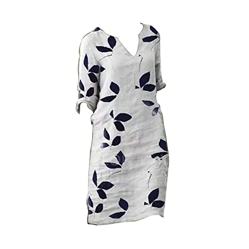 Wedding Guest Dresses for Women Light Blue Sale Clearance, V Neck A Line Shift Dress Womens Summer Casual Wrap Dress Chiffon Dresses for Women Ruched Gifts for Women