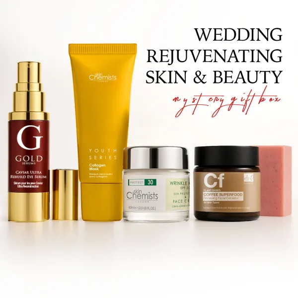 Wedding Rejuvenating Skin & Beauty Beauty Mystery Gift Box - White