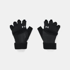 Weightlifting Womens Gloves Black / Black / Silver