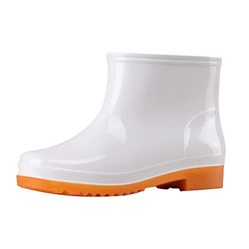 Wellington boots women's short rain shoes women's boots shoes garden women's rain men's shoes summer