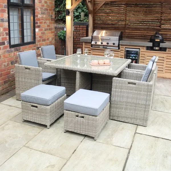 Wentworth Seater Cube Set - Beige