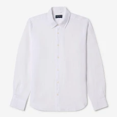 White Alvor 100% Linen Shirt