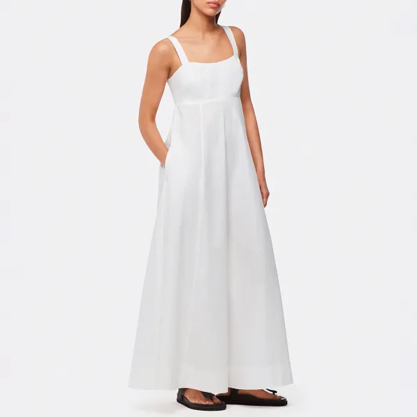 White Anna Midi Dress
