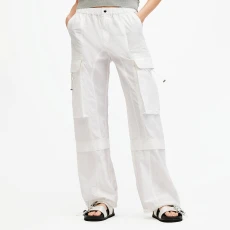 White Barbara Trousers