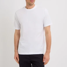 White Cromer Basic Cotton T hirt