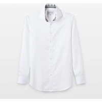 White Sateen with Midland Accents Shirt, S