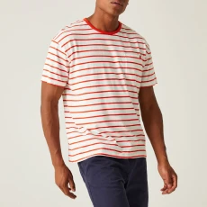White Stripe Shorebay Tee II T hirt ulti