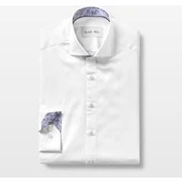 White with Times March Accents Shirt, M