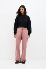 Wide-Leg Tracksuit Bottoms