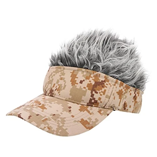 Wig Cap Baseball Cap Hair Visor Hat with Hair Golf Hats with Fake Hair Sports Headbands for Women Baseball Caps Wig Hat Men Bonnet Mens Baseball Hat Adjustable Hat Parent-child