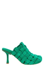 Wilma Chubby mules Green Size