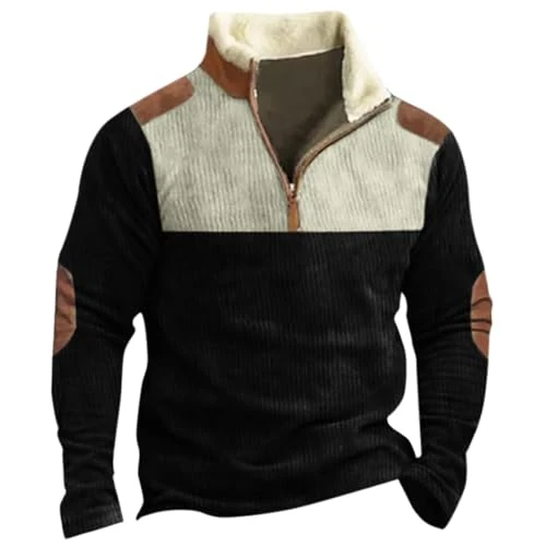 Winter Clothes for Men Pullover Shirts for Men Slim fit t Shirt Men Heavy Sweatshirts for Men Winter Men's Coats, Jackets & Gilets Hoodies for Men UK Zip up White Jumper Pea Coats for Men UK
