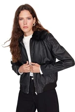 Winter Jacket - Black - Bomber Jackets Winter Jacket - Black - Bomber Jackets