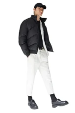 Winter Jacket - Black - Puffer Winter Jacket - Black - Puffer