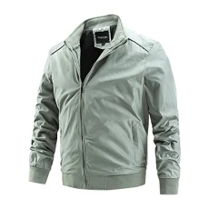 Winter Jackets for Men Zip Up Plain Jackets Autumn Open Front Cardigan Loose Outdoor Suit Plus Size Elgant Office Shirts UK Size
