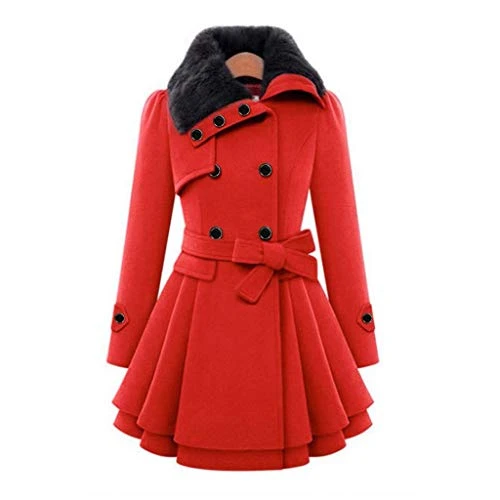 Winter Jackets for Women Uk Ladies Lightweight Jackets Outerwear Cloak Asymmetrical Hem Warm Women C