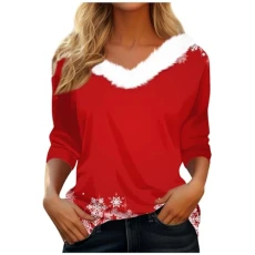 Winter Jumpers for Women UK Polo Neck Jumpers Baggy Tops for Women UK Red Sweatshirt Oversized Sweater Womens Long Sleeve Top Women's Loose Knitted Pullover Sweater(1-Wine,S)