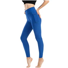 Winter Leggings Women's Elastic and Slim Women's Pouch Jogging Bottoms Hip Fashionable Plus Size Trousers Women's Winter, blue, XL