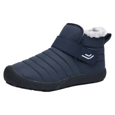 Winter Snow Boots Mens Winter Boots Waterproof Ankle Boots Warm Fur Lined Snowboots Anti-Slip Thermal Walking Boots Boots for Men Outdoor Comfortable Trekking Hiking Boot