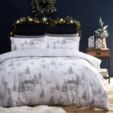 Winter Toile Single Duvet Set ulti