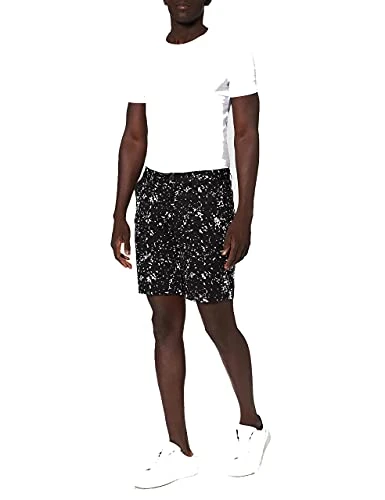 with Fantasy Fabric Bermuda Shorts, Black Pollock, 29